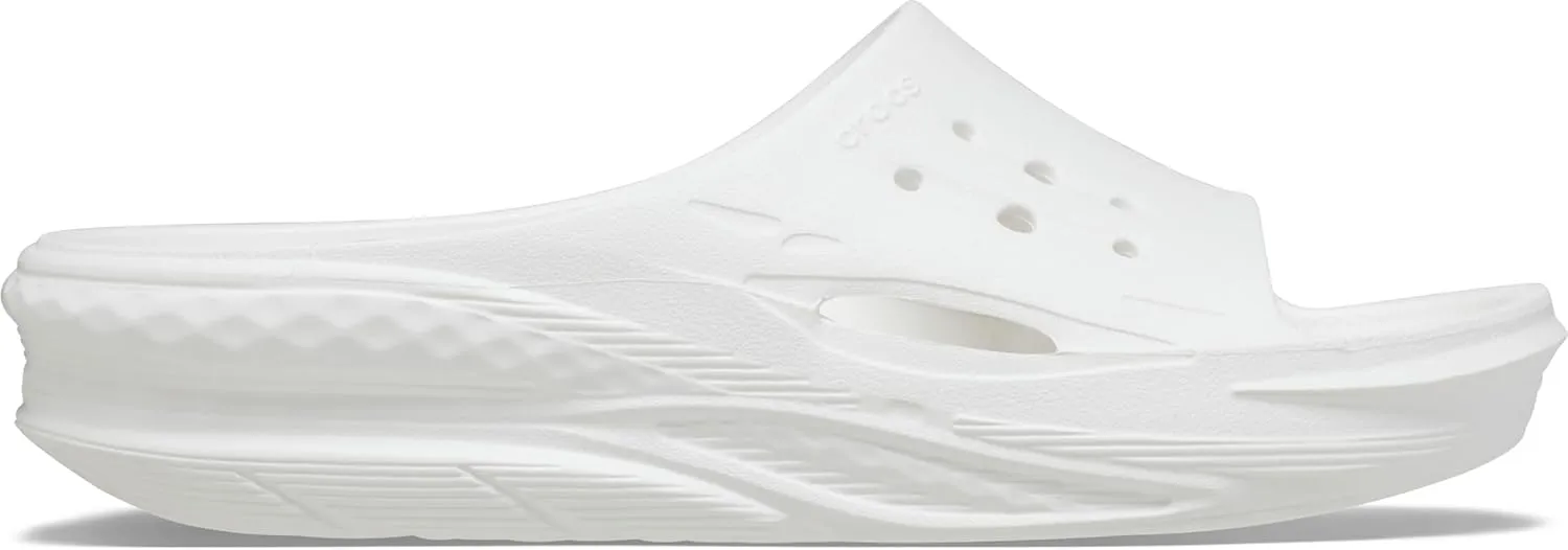 crocs(クロックス) Men's Slide Sandal, White, 29.0 cm