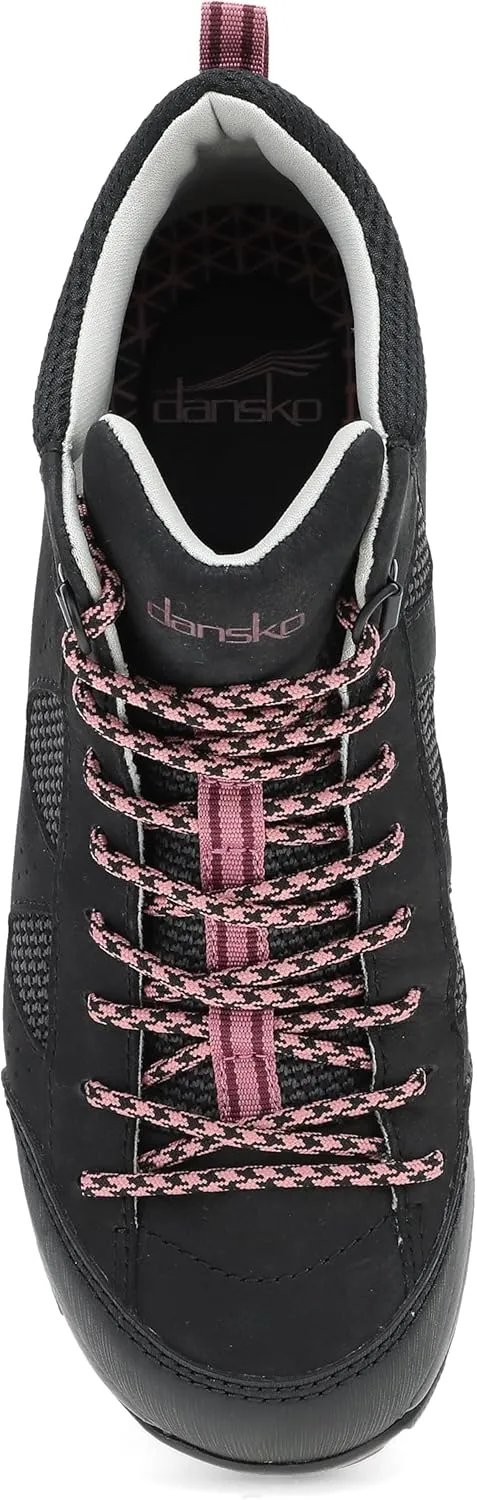 Dansko Perrin Waterproof Outdoor Boot - Comfortable, Breathable Walking Shoes with Arch Support - Stain Resistant Sneakers with Slip-Resistant Rubber Outsole