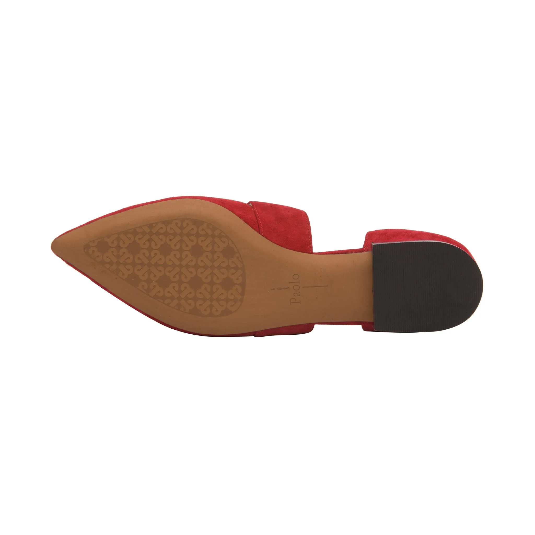 DEAN SUEDE | Two Piece Buckle Flats