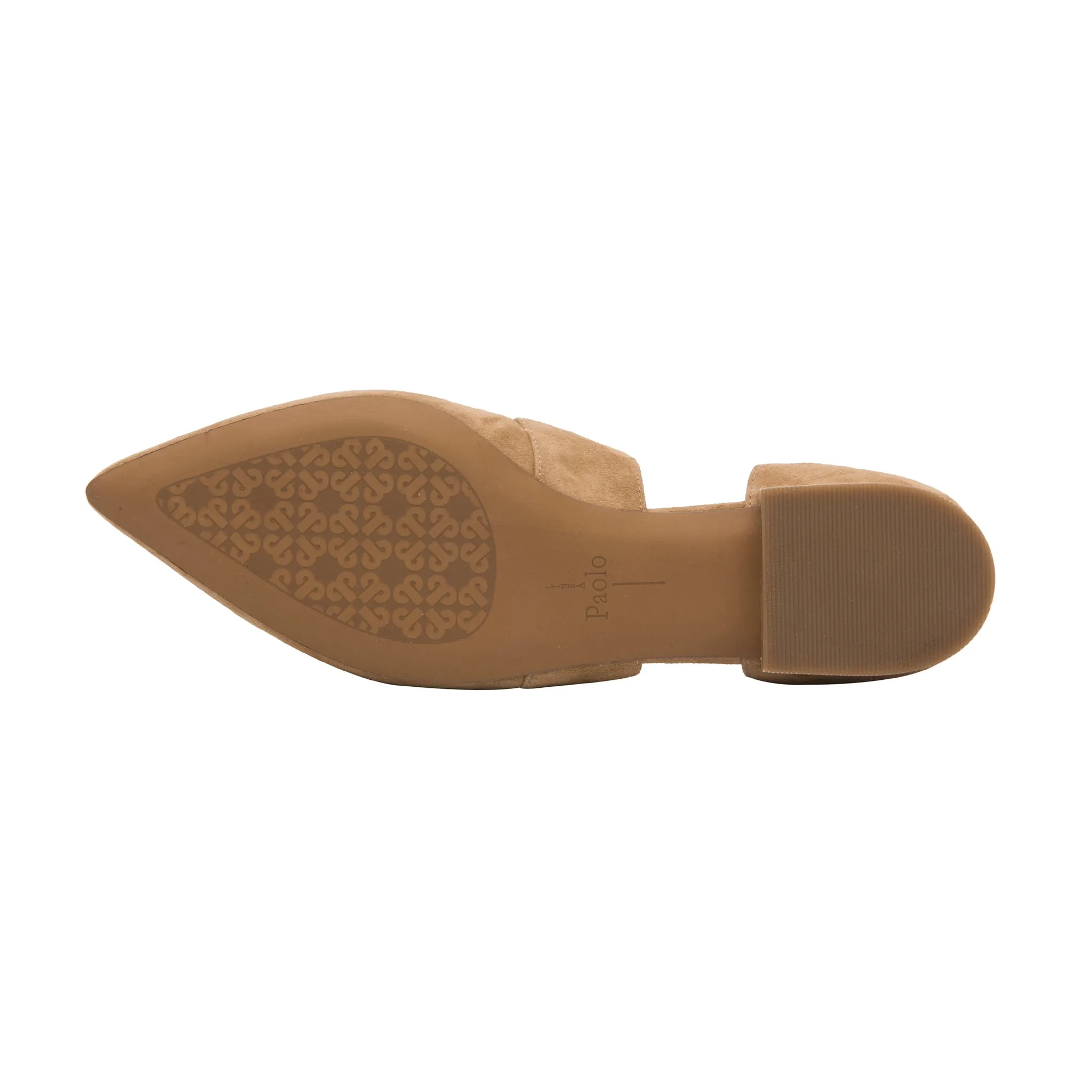DEAN SUEDE | Two Piece Buckle Flats