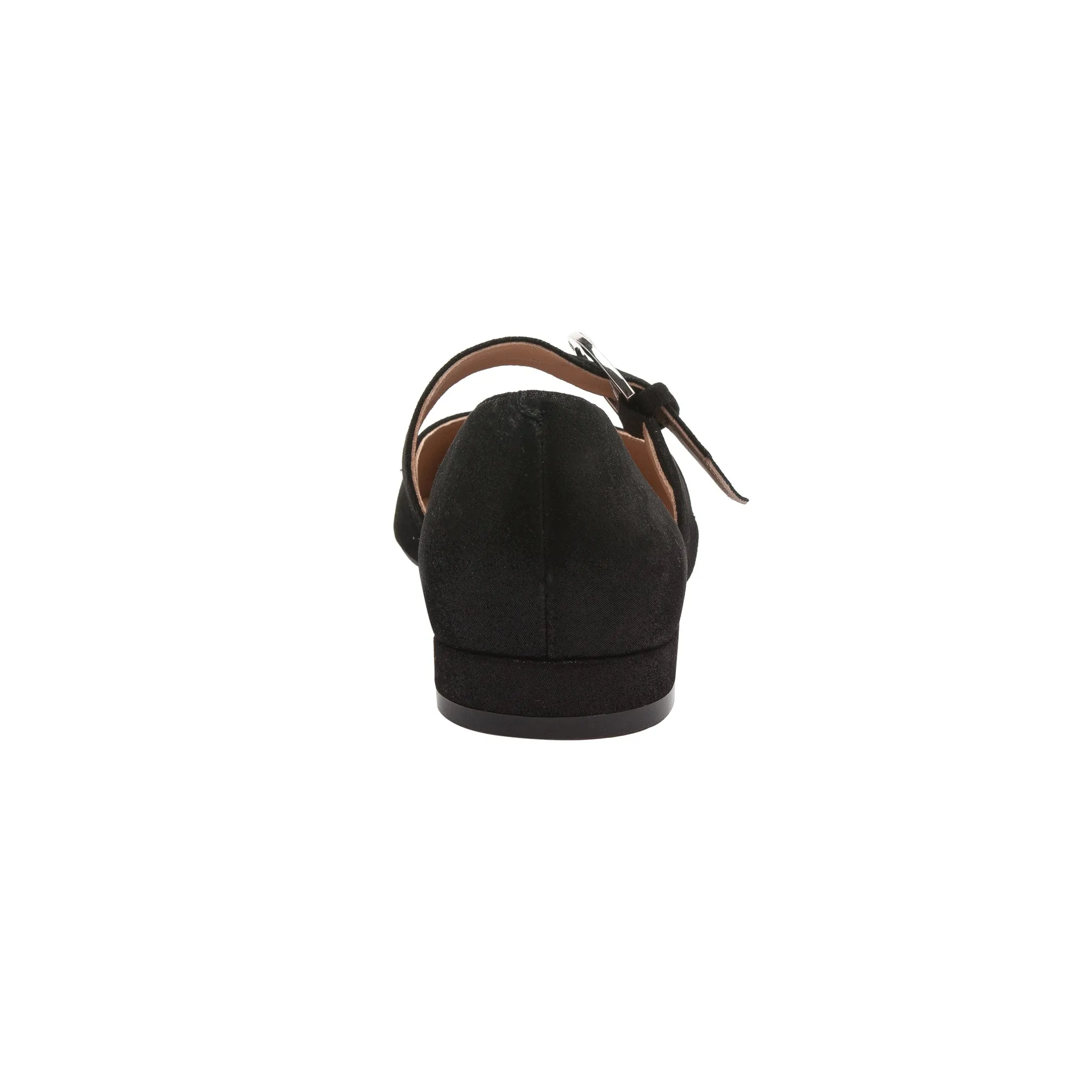 DEAN SUEDE | Two Piece Buckle Flats