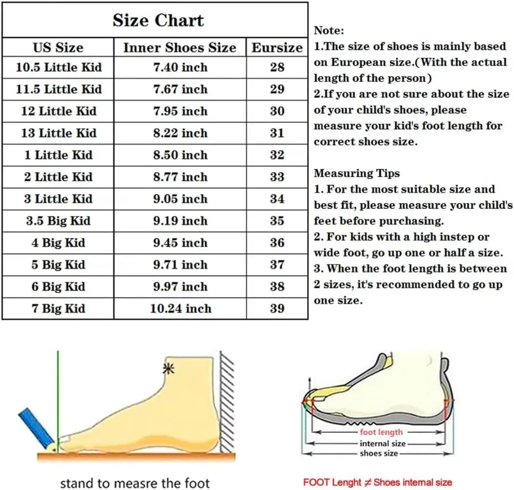 Dellukee Boys Girls Running Shoes Kids Lightweight Breathable Athletic Tennis Sneakers for Walking Sports