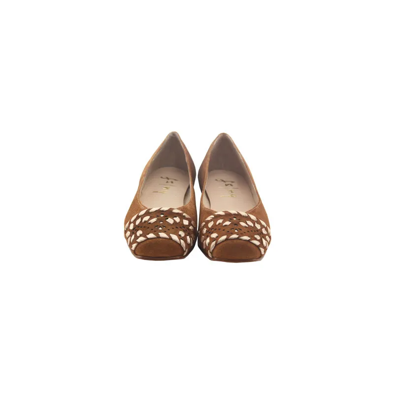 Deuce - Cognac Suede