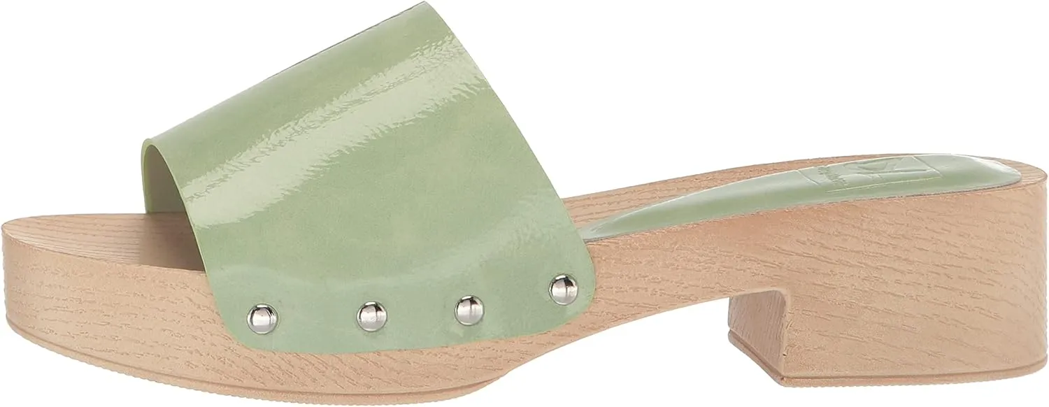 Dirty Laundry Women's Heidii Cloudy Patent Slide Sandal