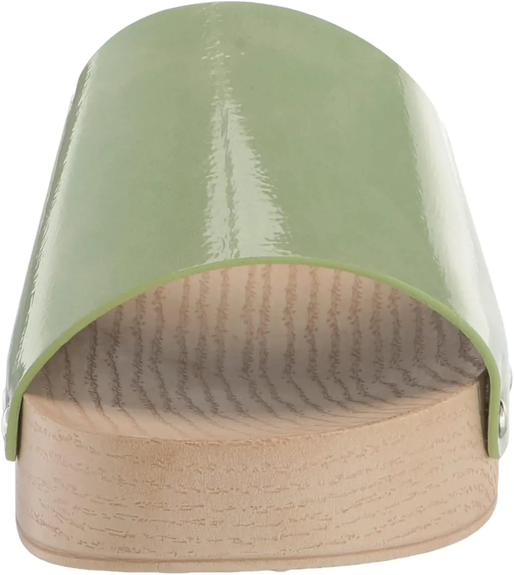 Dirty Laundry Women's Heidii Cloudy Patent Slide Sandal