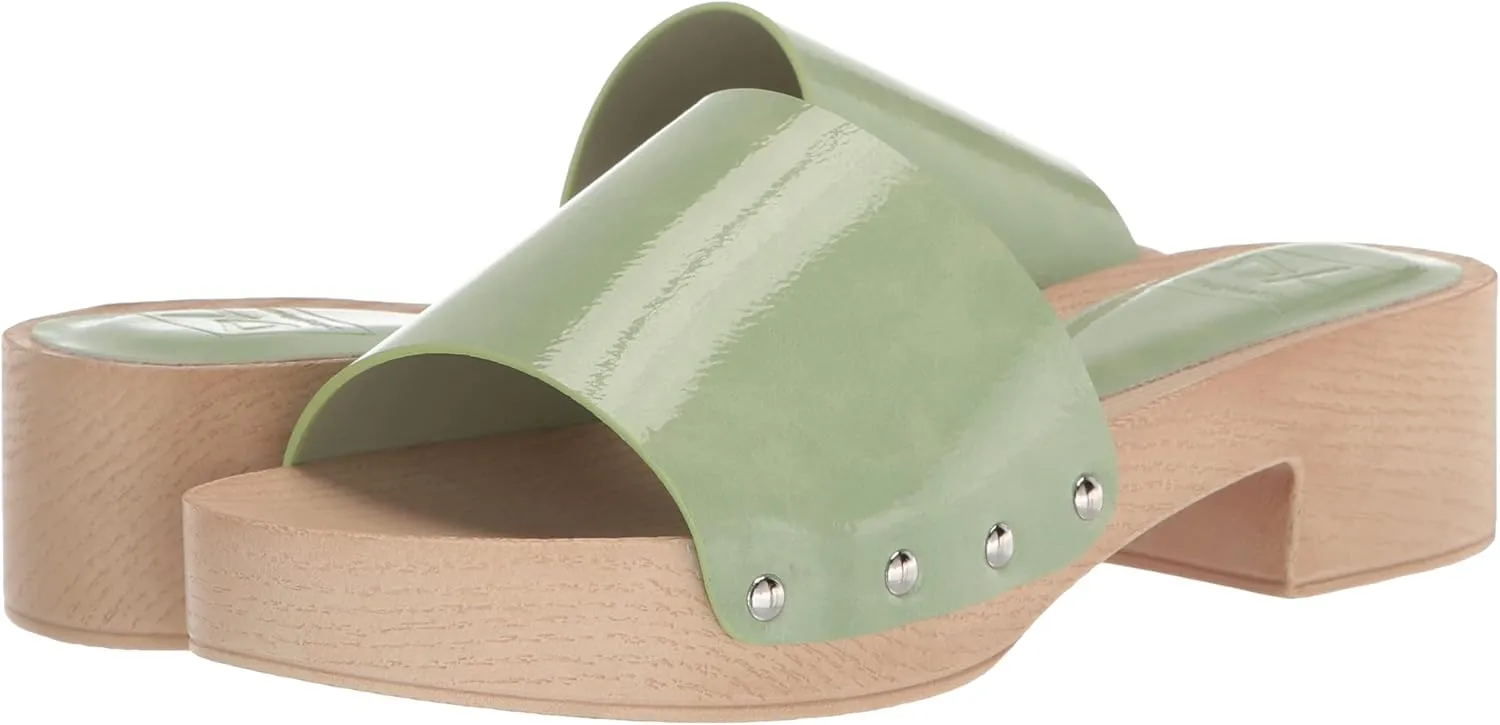 Dirty Laundry Women's Heidii Cloudy Patent Slide Sandal