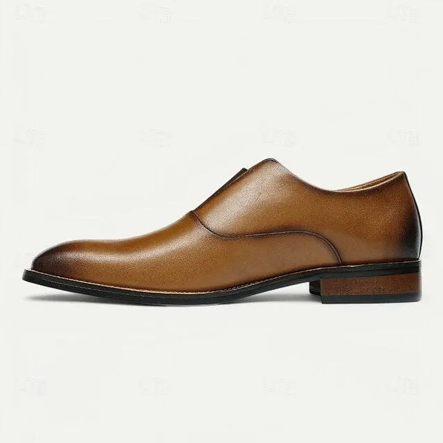 Discounted delivery Black Loafers – Men's Slip-On Jacquard Red Floral Unbeatable and
