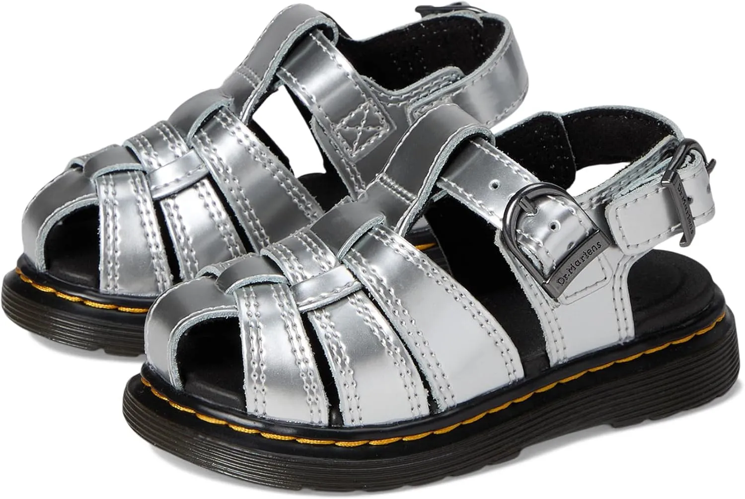 Dr. Martens Unisex-Child Caarys (Little Big Kid) Fisherman Sandal