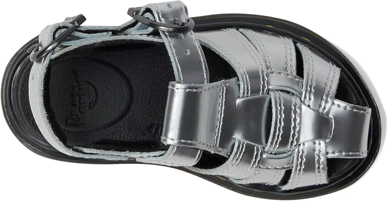 Dr. Martens Unisex-Child Caarys (Little Big Kid) Fisherman Sandal