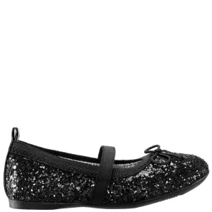ESTHER-TODDLER-BLACK CHUNKY GLITTER
