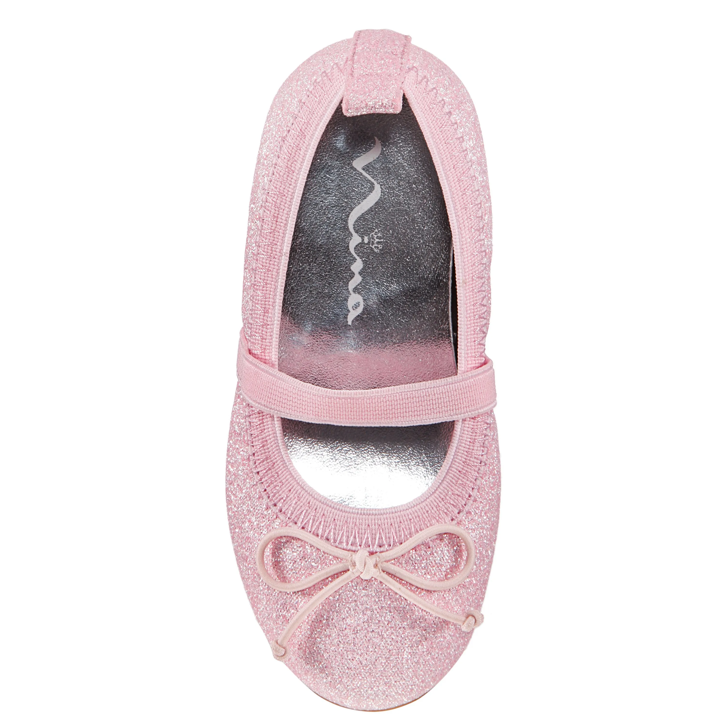 ESTHER-TODDLER-PINK-EMBOSSED METALLIC