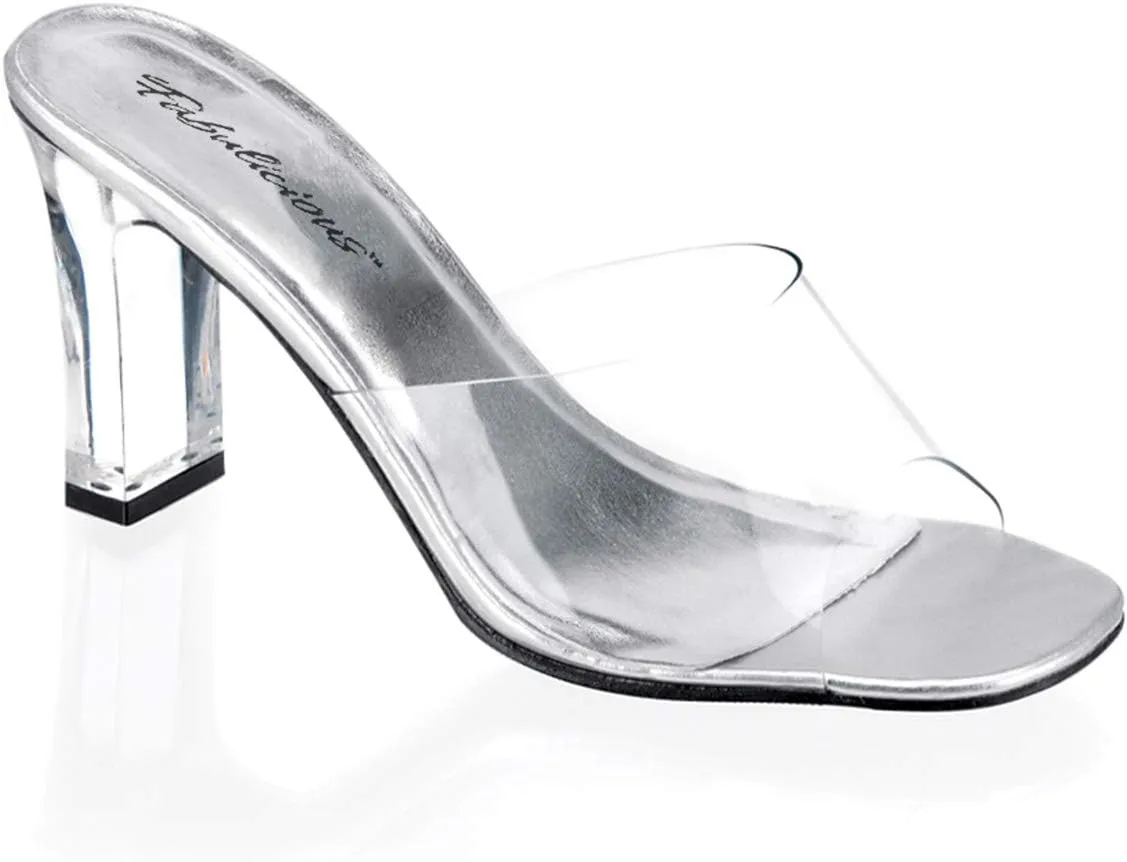 Fabulicious Women's Romance-301 Slide Sandal