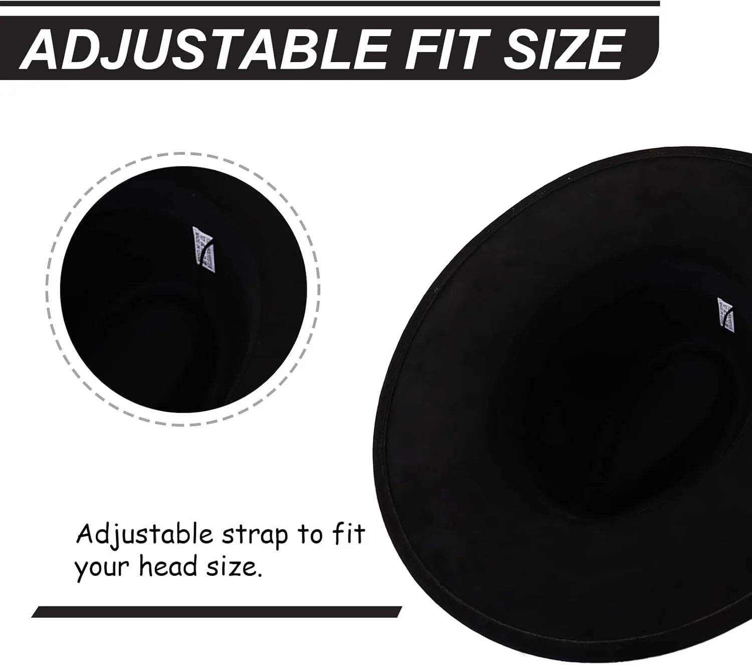 Fedora Hats for Women Man with Big Wide Brim Classic Suede Panama Hat Western Outdoor hat