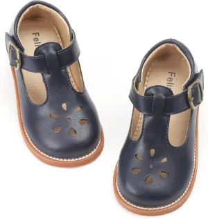 Felix & Flora Toddler Little Girl Mary Jane Dress Shoes - Ballet Flats for Girl Party School Shoes