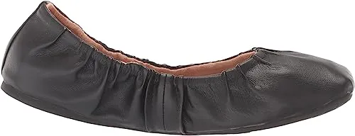 Flats Black Ballet Sam Circus Aubrie Elastic by Round Edelman Slip Combo offer On Wide assortment Toe Collar