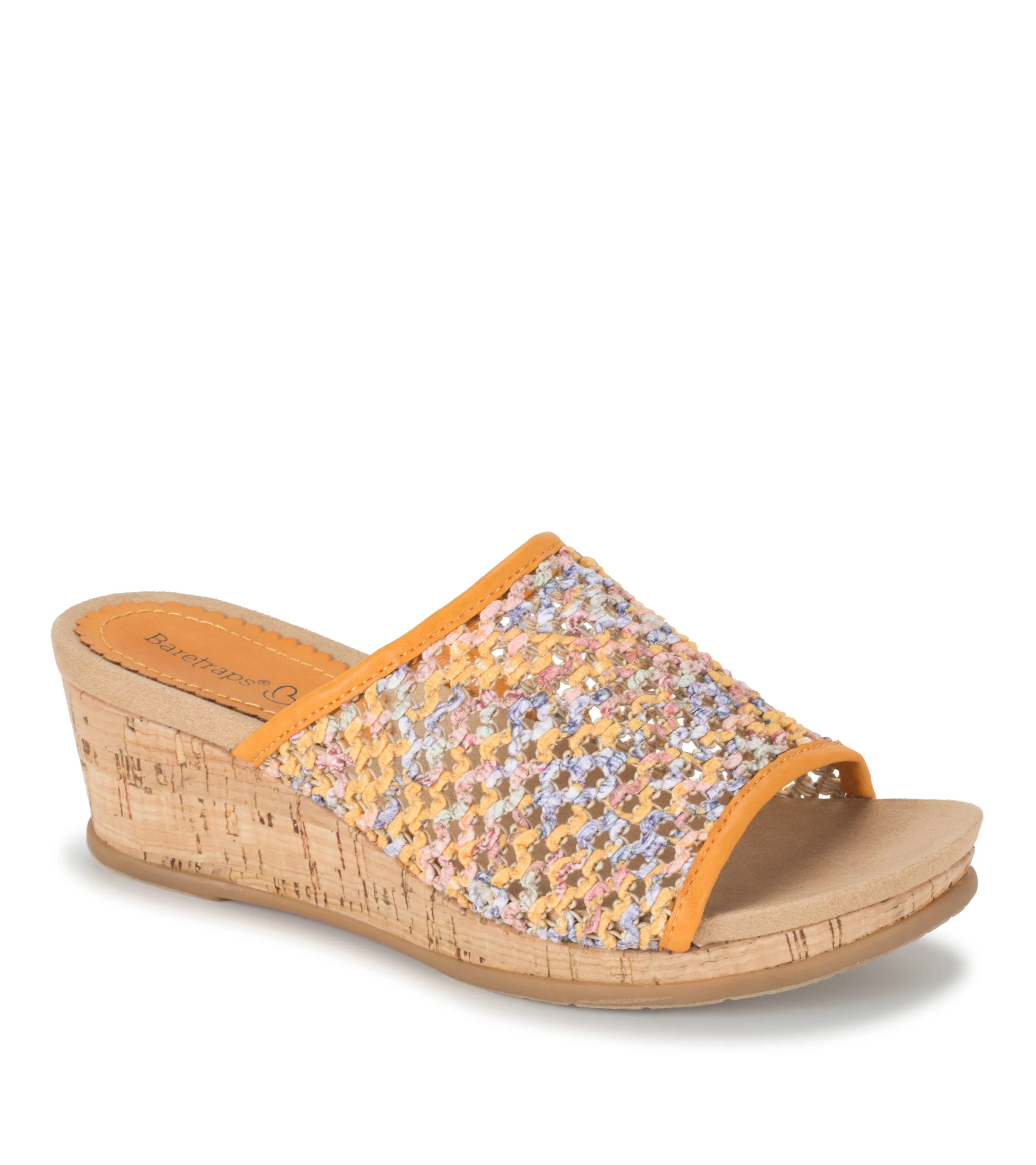 Flossey Wedge Slide Sandal