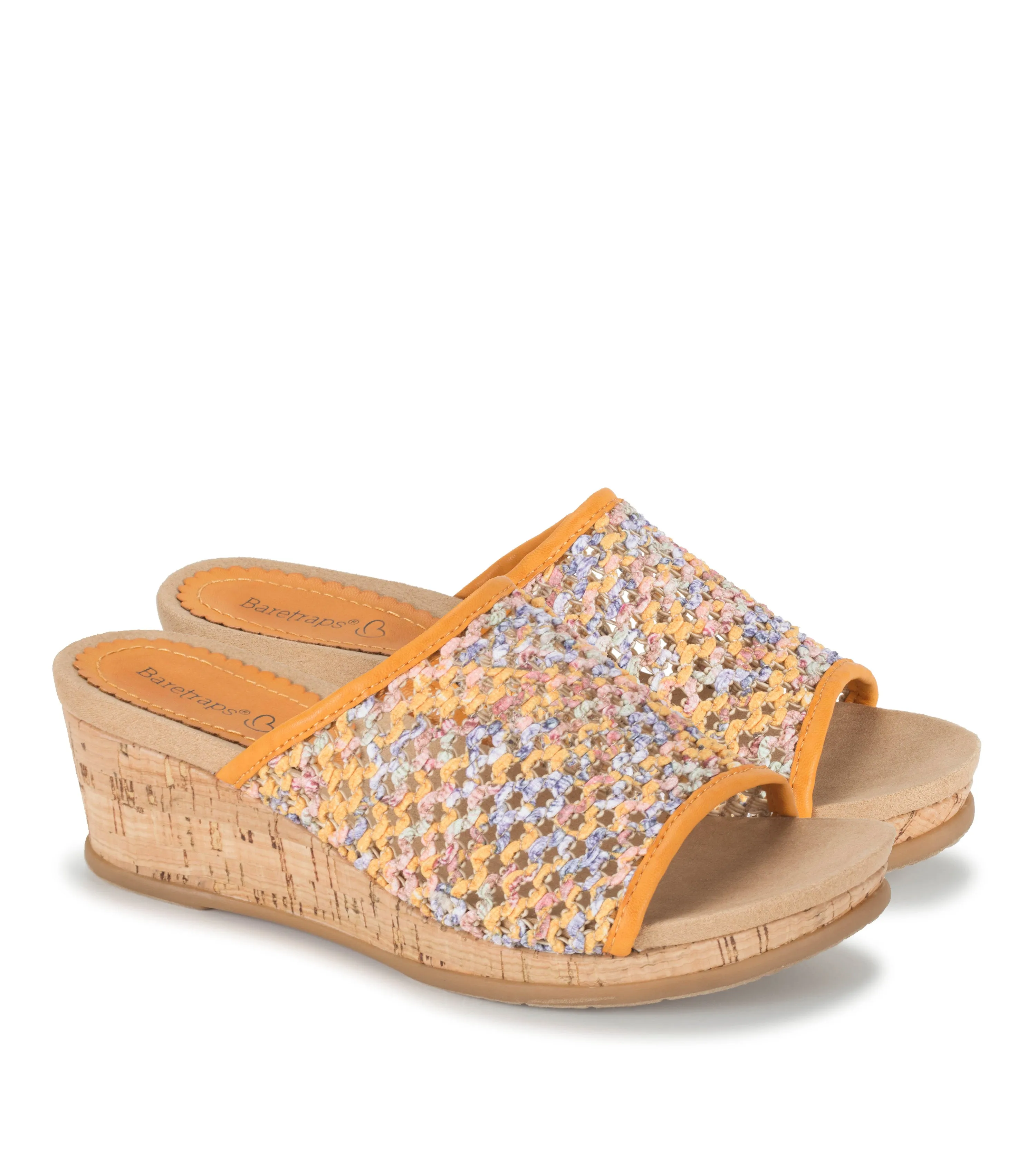 Flossey Wedge Slide Sandal