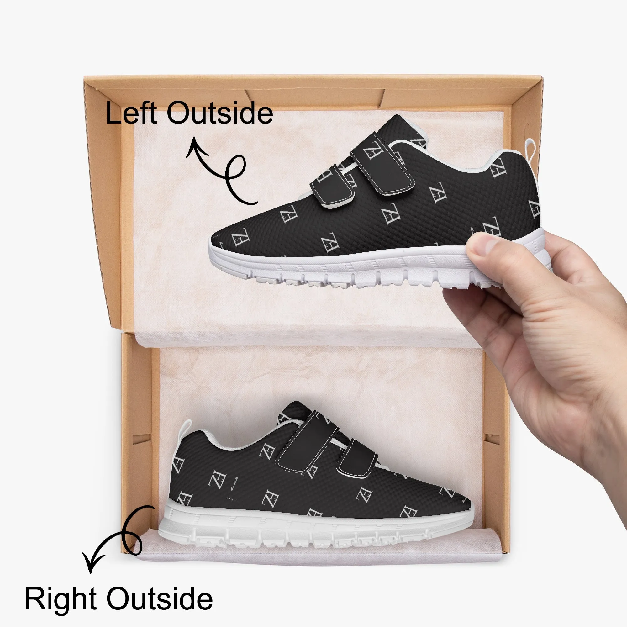 FZ. Kids Lightweight Velcro Sneaker
