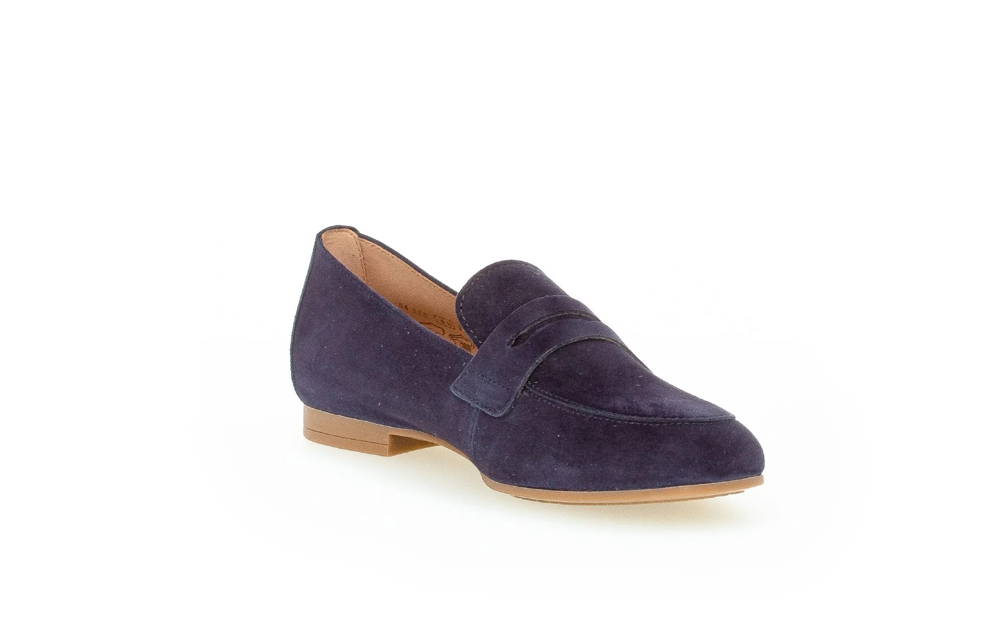 GABOR - 25.213.16 FLAT LOAFER - NAVY SUEDE