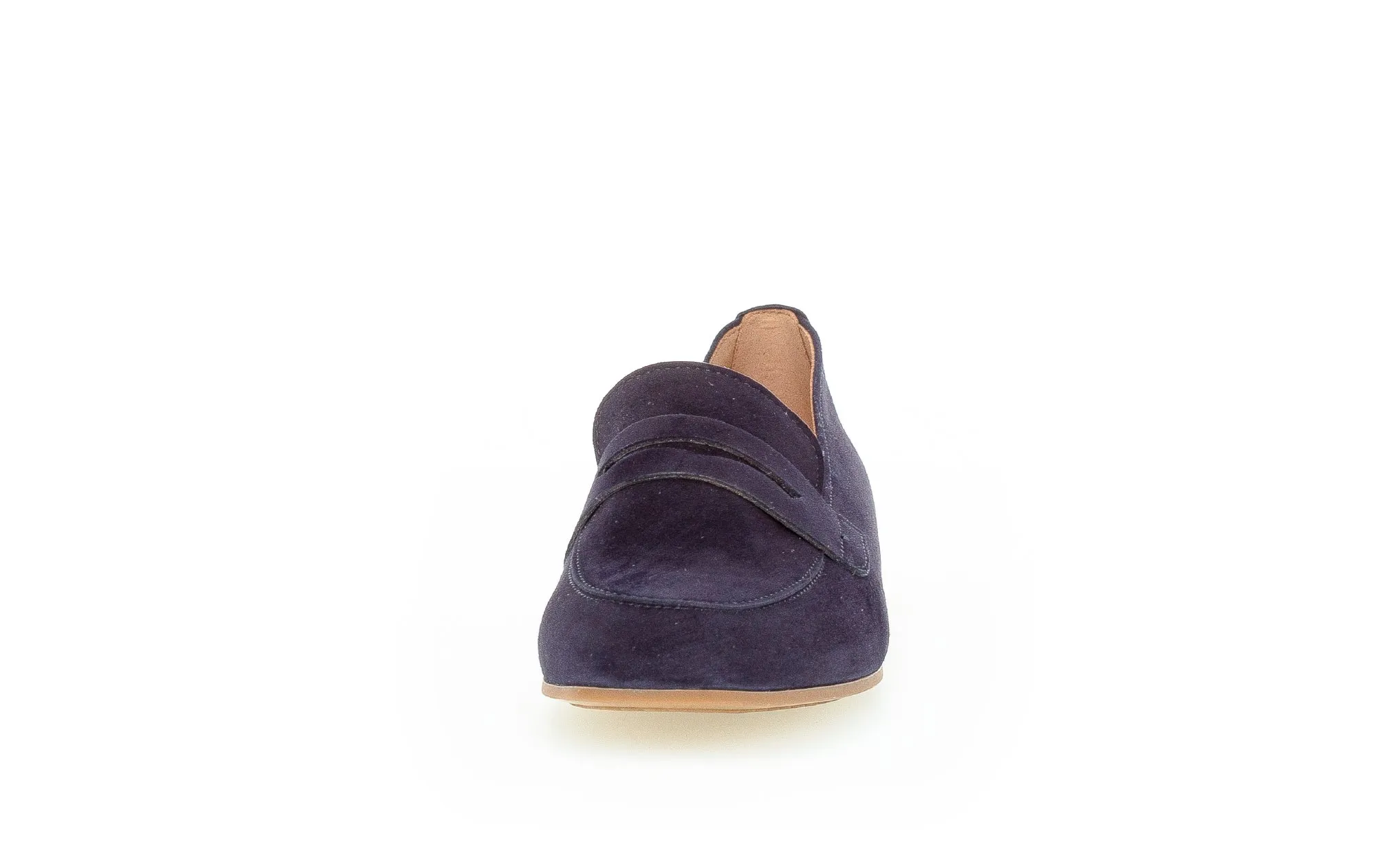 GABOR - 25.213.16 FLAT LOAFER - NAVY SUEDE