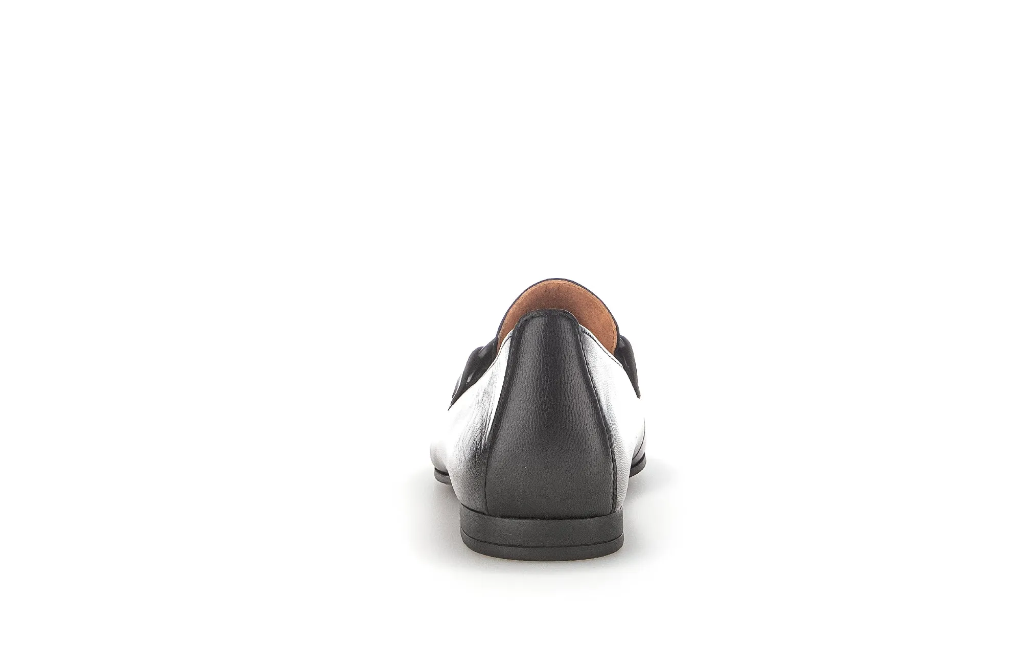 GABOR - 45.211.27 FLAT LOAFER - BLACK LEATHER