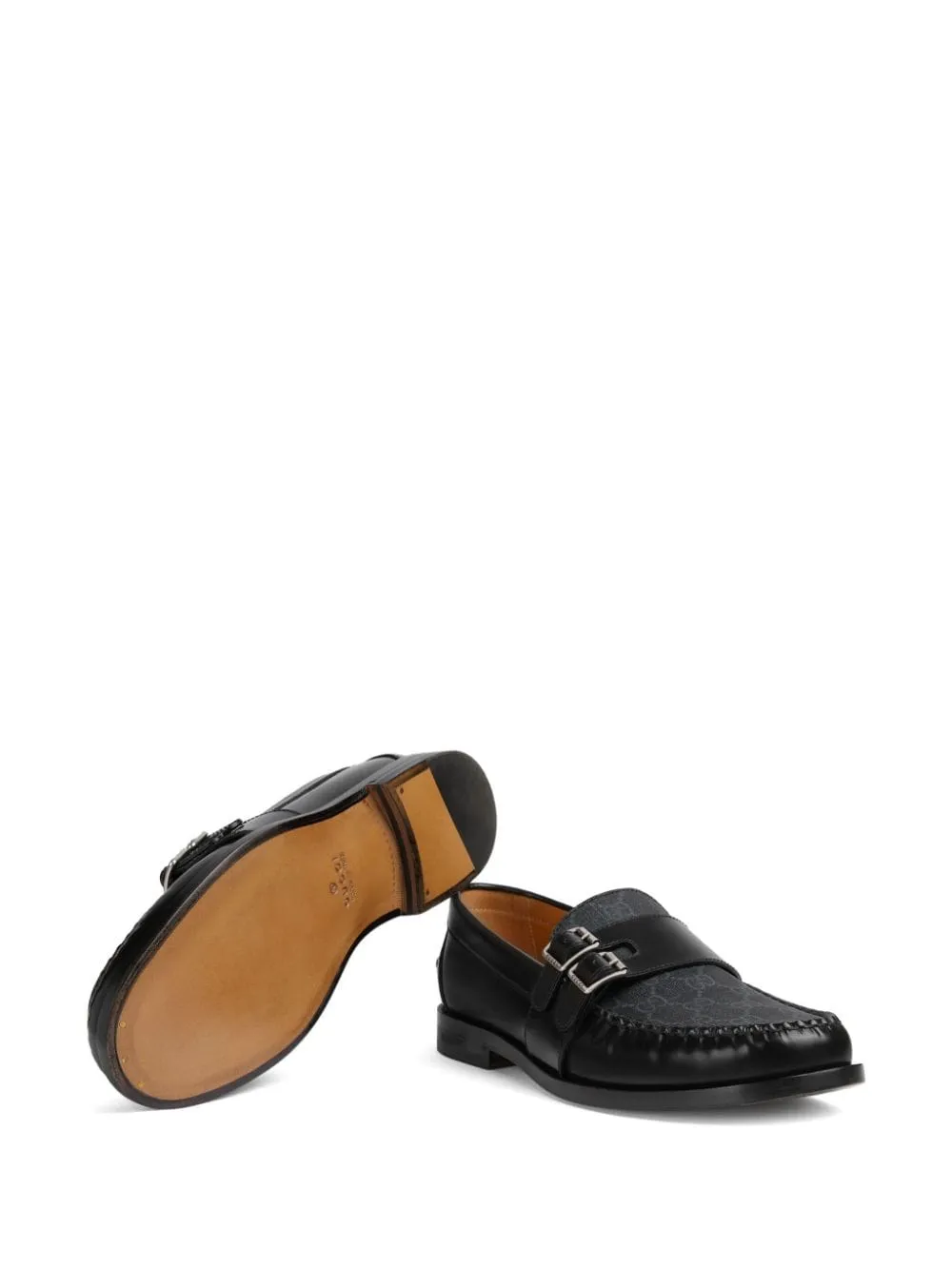Gucci Cruise Gg Motif Leather Loafers