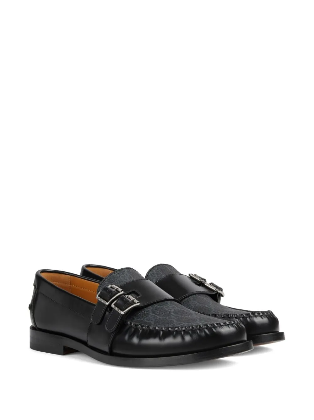 Gucci Cruise Gg Motif Leather Loafers
