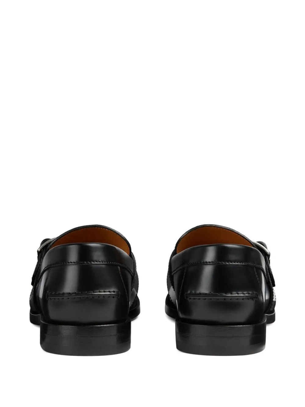 Gucci Cruise Gg Motif Leather Loafers