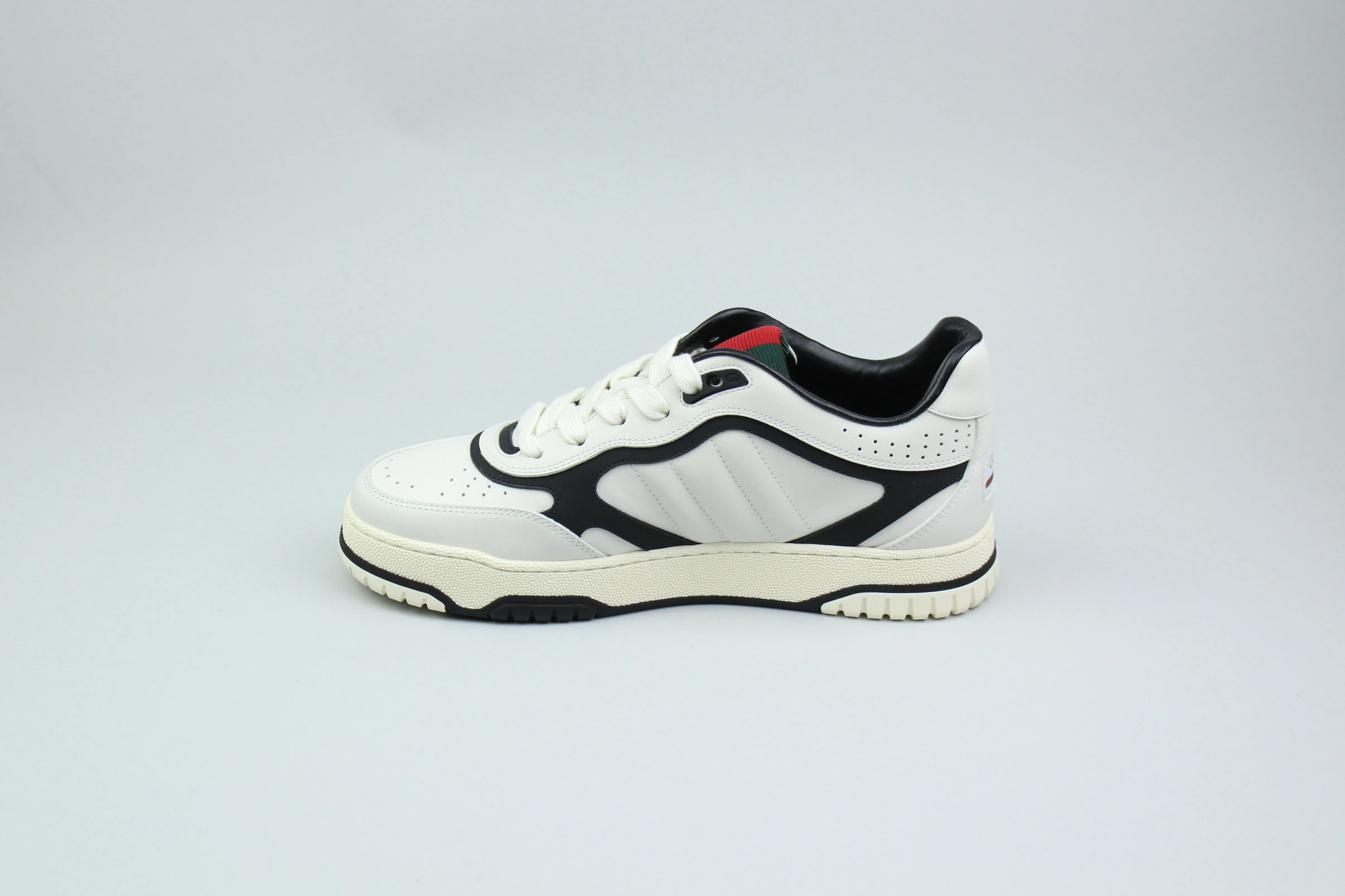 Gucci Leather Re-Web Trainer 'White'