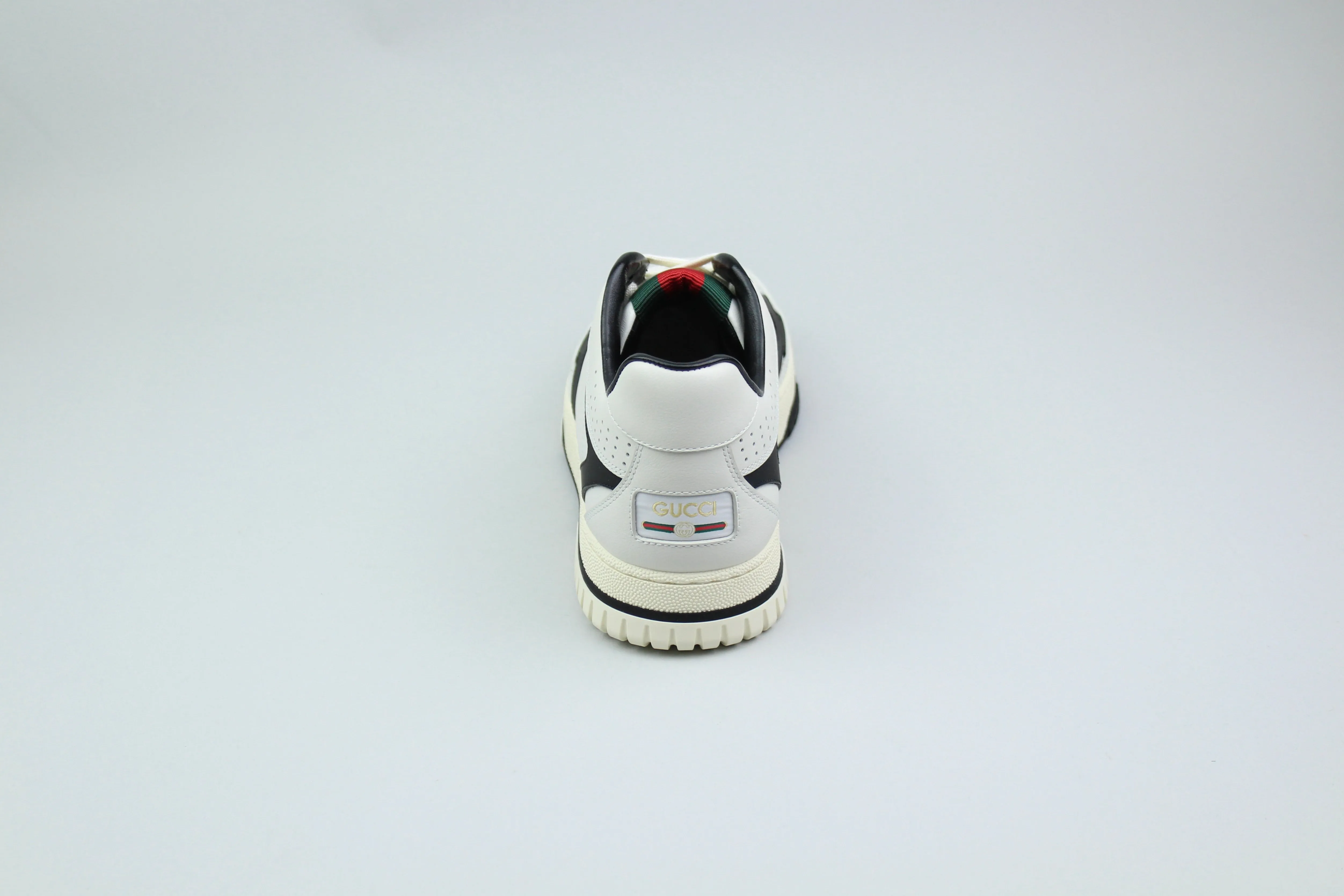 Gucci Leather Re-Web Trainer 'White'
