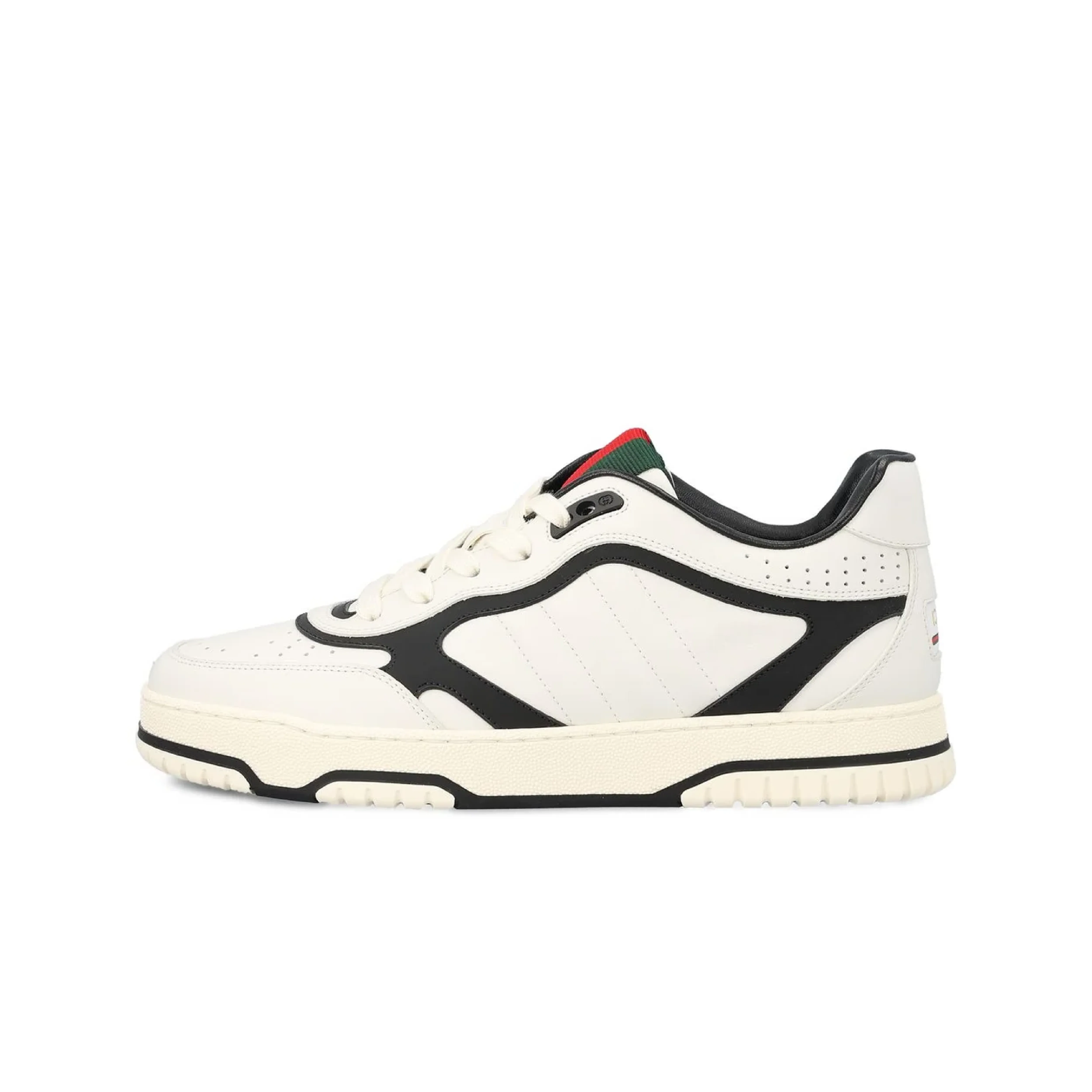 Gucci Leather Re-Web Trainer 'White'