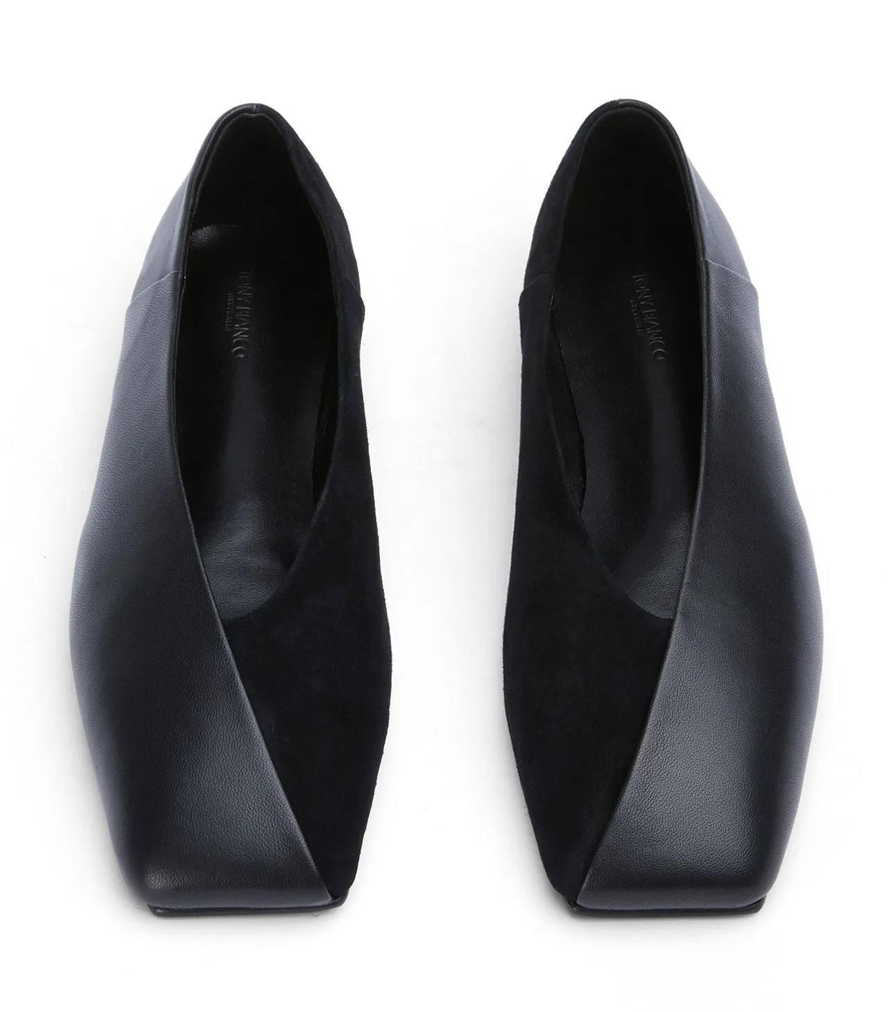 Hanna Black Nappa/Black Suede