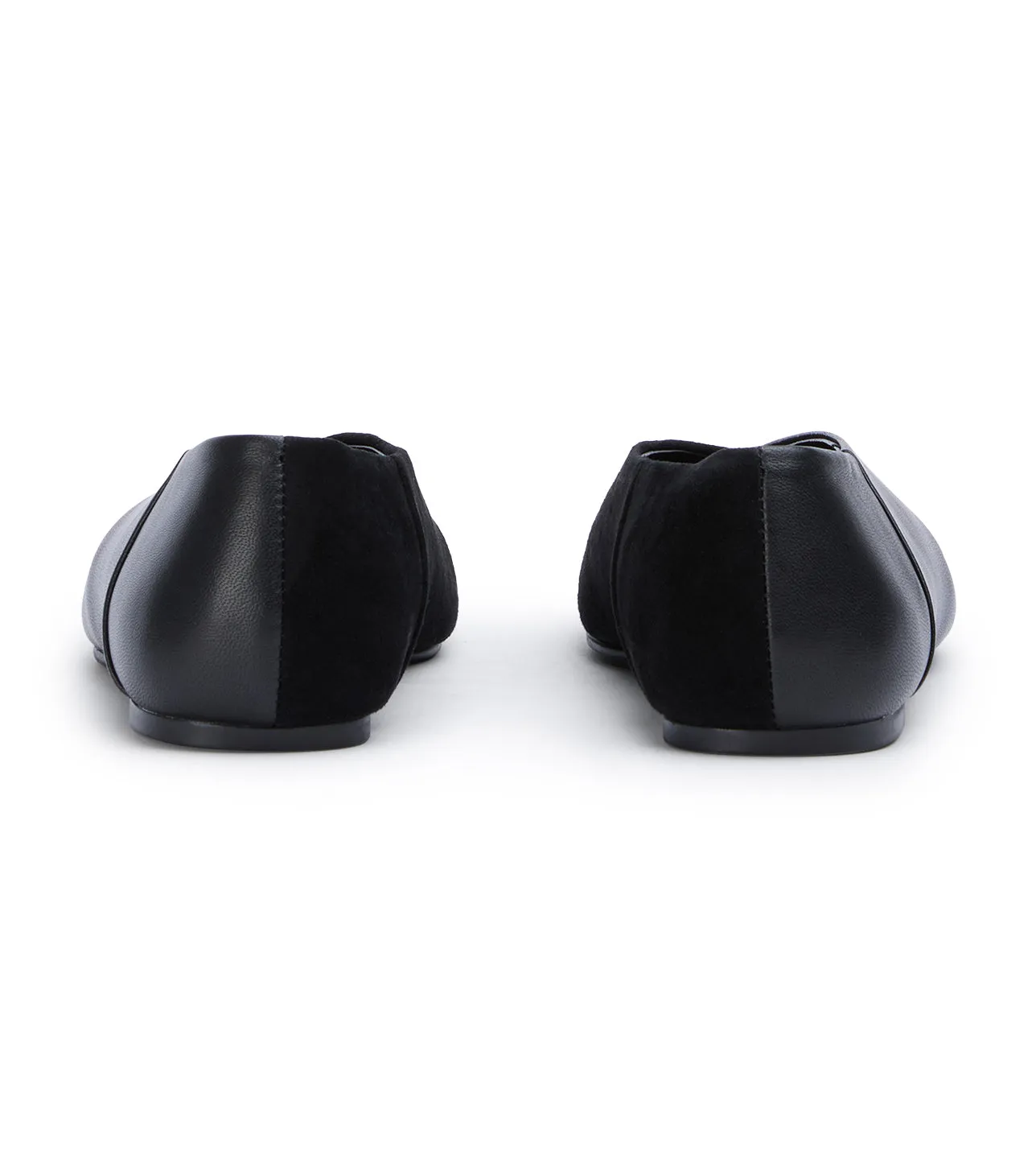 Hanna Black Nappa/Black Suede