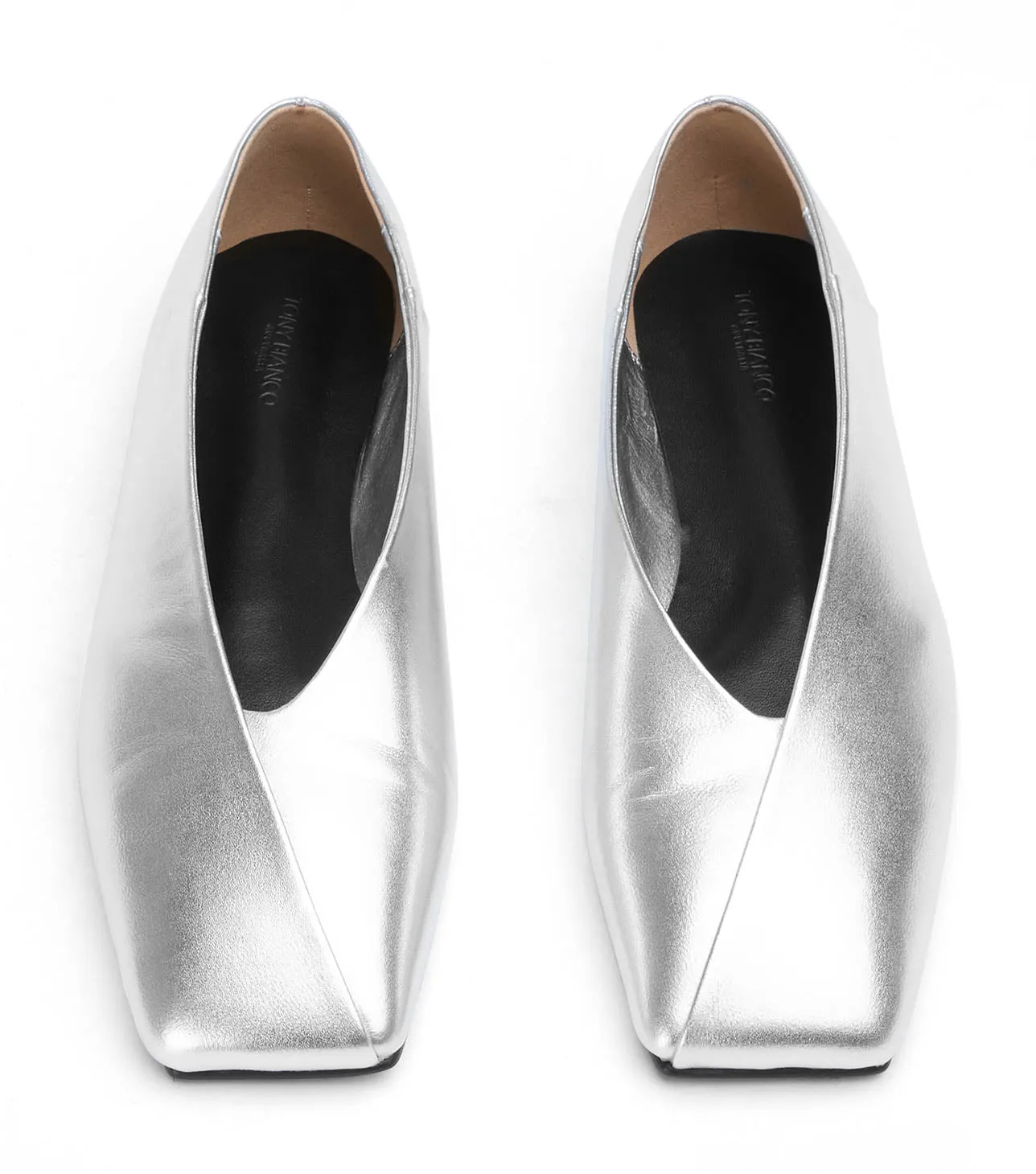 Hanna Silver Nappa Metallic