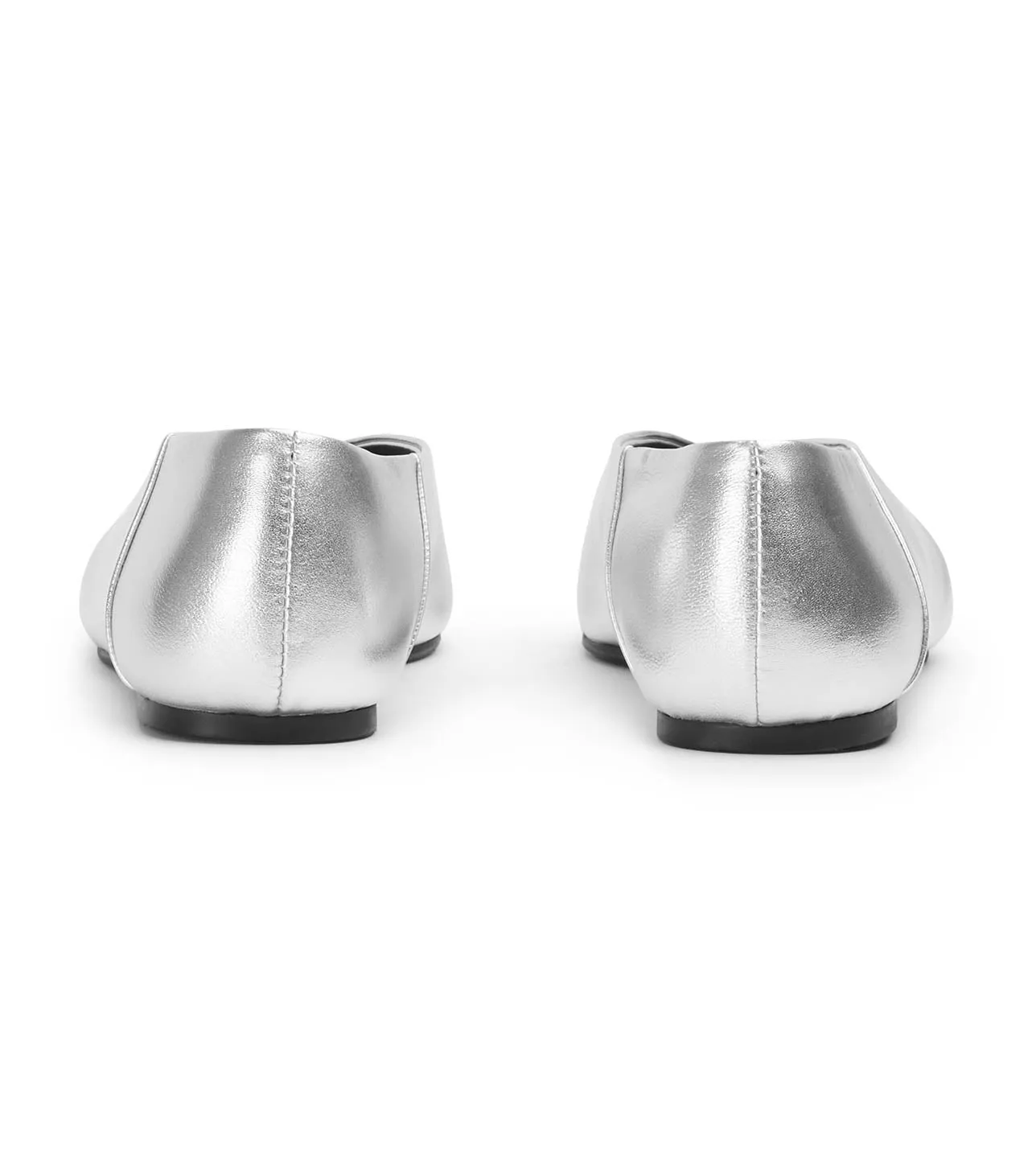 Hanna Silver Nappa Metallic