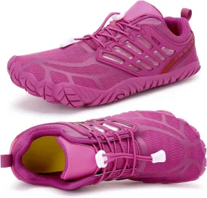 Hike Barefoot Shoes Women Wide Toe Box Zero Drop Minimalist Shoes for Workout Cross-Trainer Walking Hiking Water Grounded Footwear
