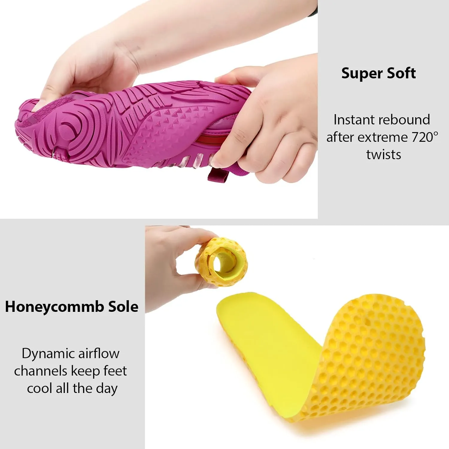 Hike Barefoot Shoes Women Wide Toe Box Zero Drop Minimalist Shoes for Workout Cross-Trainer Walking Hiking Water Grounded Footwear