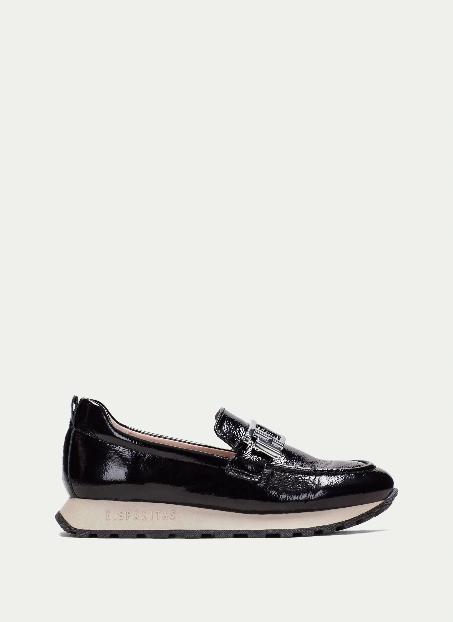 HISPANITAS - HI243621 SLIP-ON LOAFER - BLACK PATENT