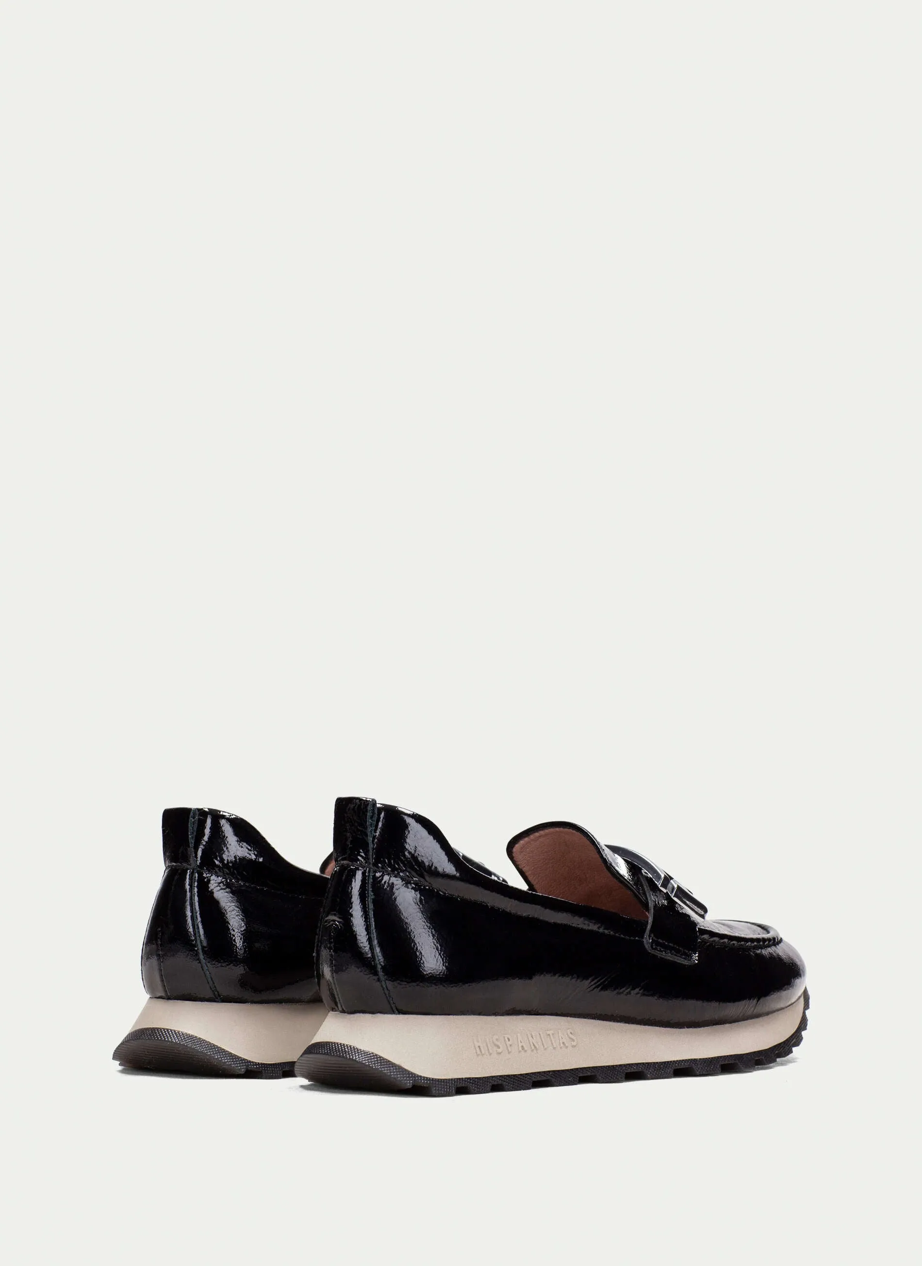 HISPANITAS - HI243621 SLIP-ON LOAFER - BLACK PATENT
