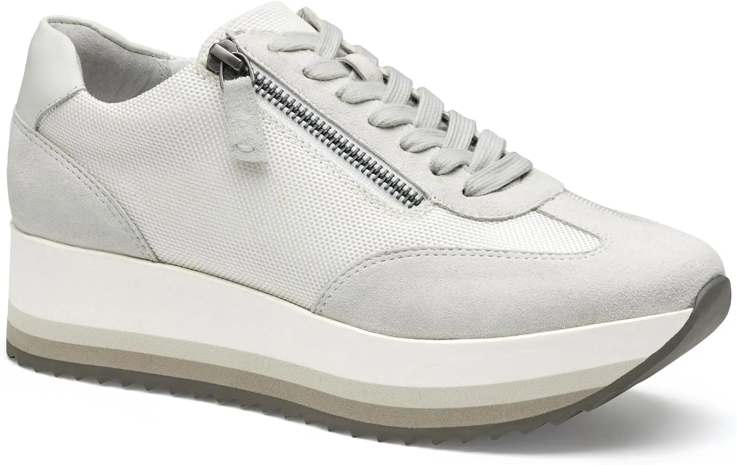 Johnston & Murphy Gracie Side-Zip Sneaker for Women – 1.75” Platform Sneaker, Women's Fashion Sneakers, Casual Shoes for Women