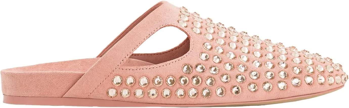 JW PEI Women's Athena Artificial Crystal Flat Mules