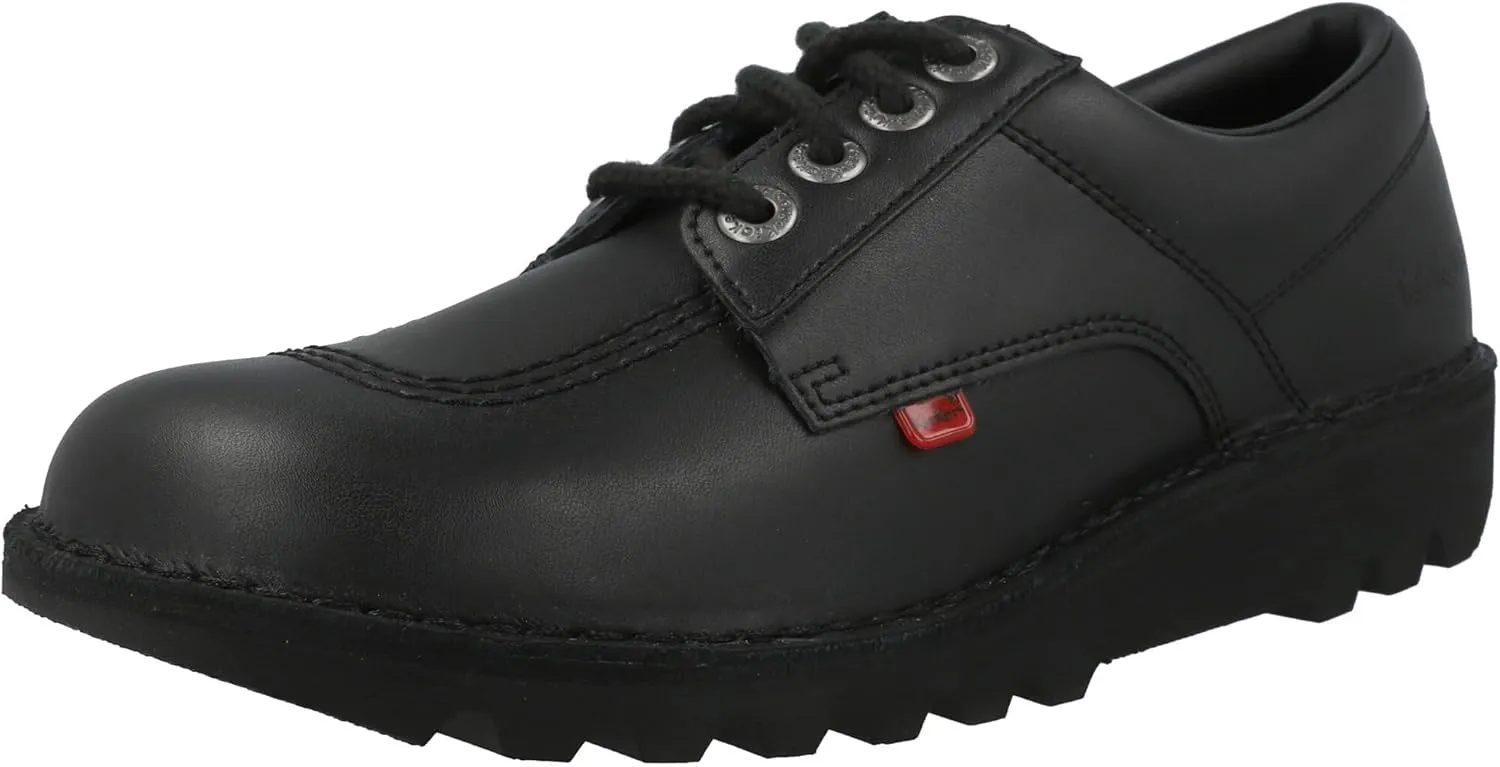 Kickers Men's Kick Lo Leather Shoes | Extra Comfort for Your Feet | Added Durability | Premium Quality Lace-up, 7 UK
