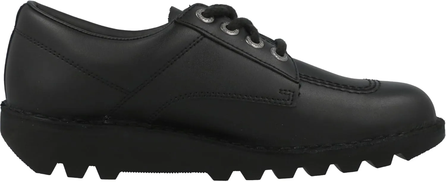 Kickers Men's Kick Lo Leather Shoes | Extra Comfort for Your Feet | Added Durability | Premium Quality Lace-up, 7 UK