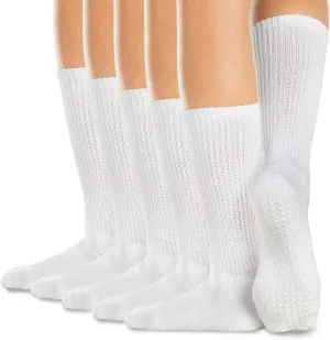 LA ACTIVE Non Slip Yoga Grip Socks - Barre Ballet Pilates Athletic Socks for Men and Women