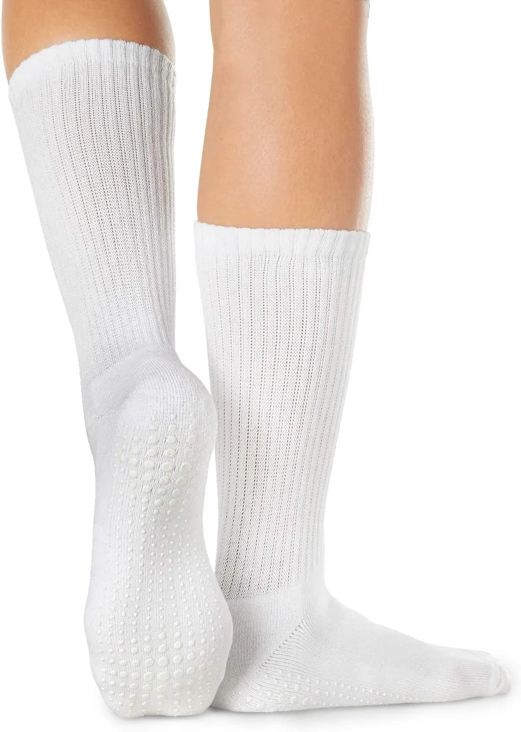LA ACTIVE Non Slip Yoga Grip Socks - Barre Ballet Pilates Athletic Socks for Men and Women
