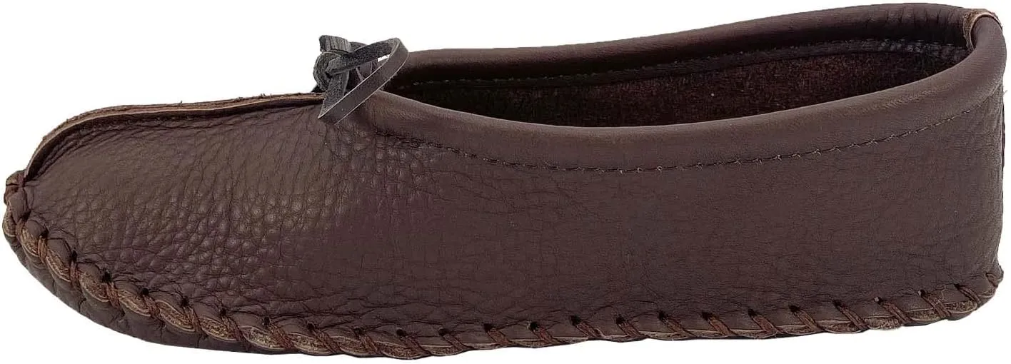 Laurentian Chief Women's Elk Hide Ballerina Moccasins
