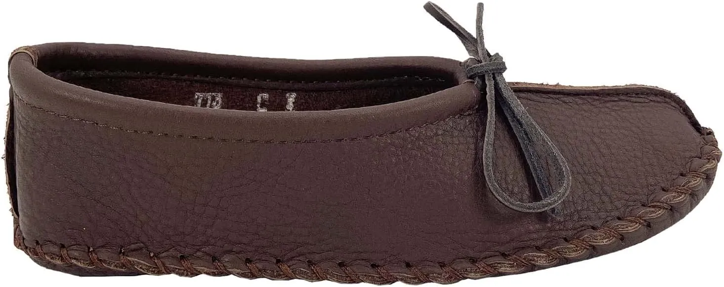 Laurentian Chief Women's Elk Hide Ballerina Moccasins