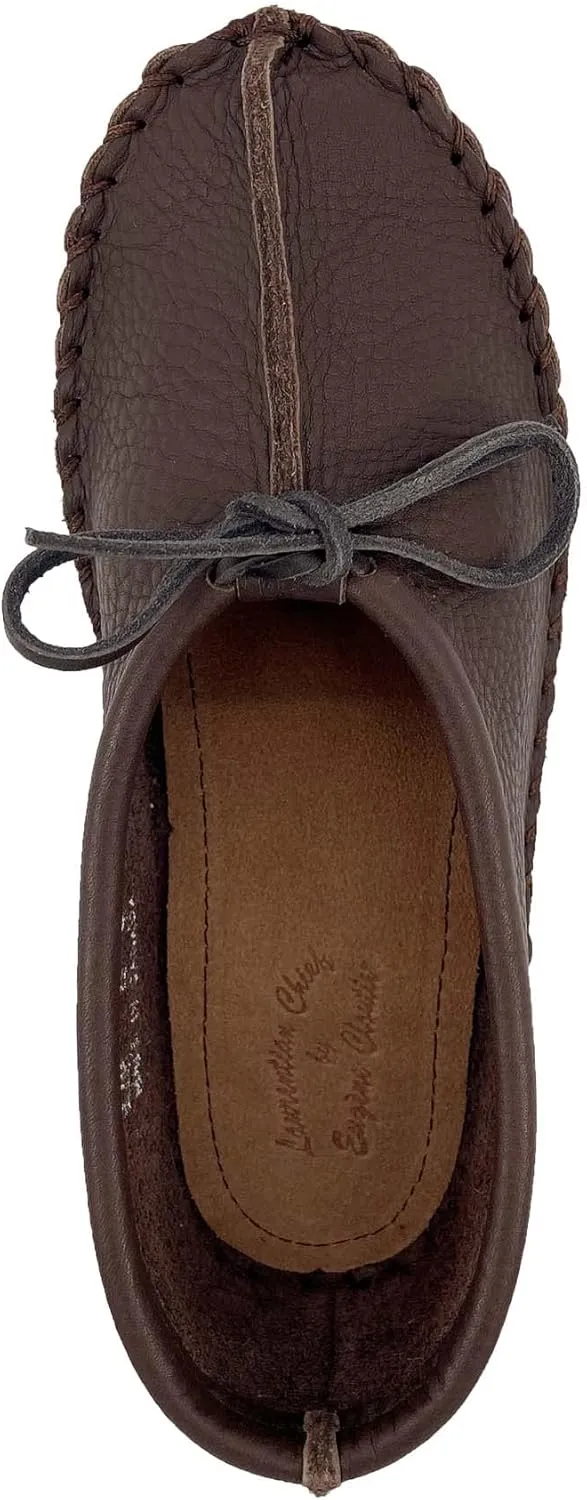 Laurentian Chief Women's Elk Hide Ballerina Moccasins