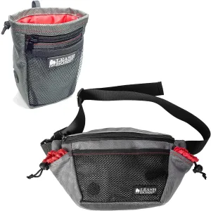 Leash Boss Treat Pouch and Trainer Pack - Dog Walking and Training Treat Pouches with Poop Bag Dispensers