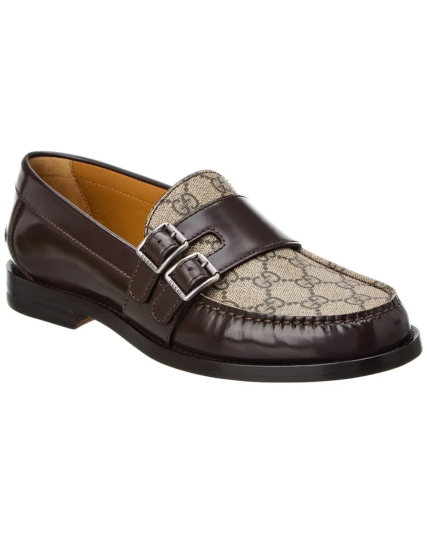 Leather Supreme Flawless & Gucci Best price Gg Buckle Canvas Loafer Gg